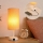 Brilagi - Lampe de table avec port USB TABLON 1xE27/25W/230V blanc/beige