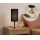 Brilagi - Lampe de table avec port USB TABLON 1xE27/25W/230V chêne/noir