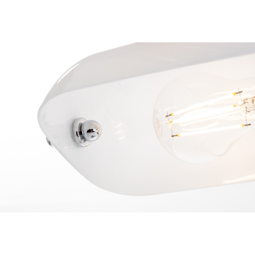 Brilagi - Lampe de table BANK OFFICE 1xE27/60W/230V chrome brillant/blanc