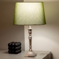 BRILAGI - Lampe de table CERIA 1xE27/60W/230V Ø 30 cm argent/vert