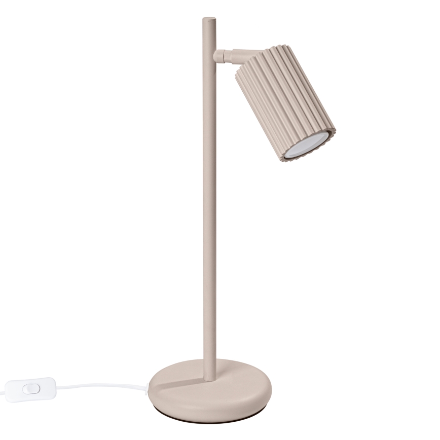 Brilagi - Lampe de table CRESTO 1xGU10/10W/230V taupe