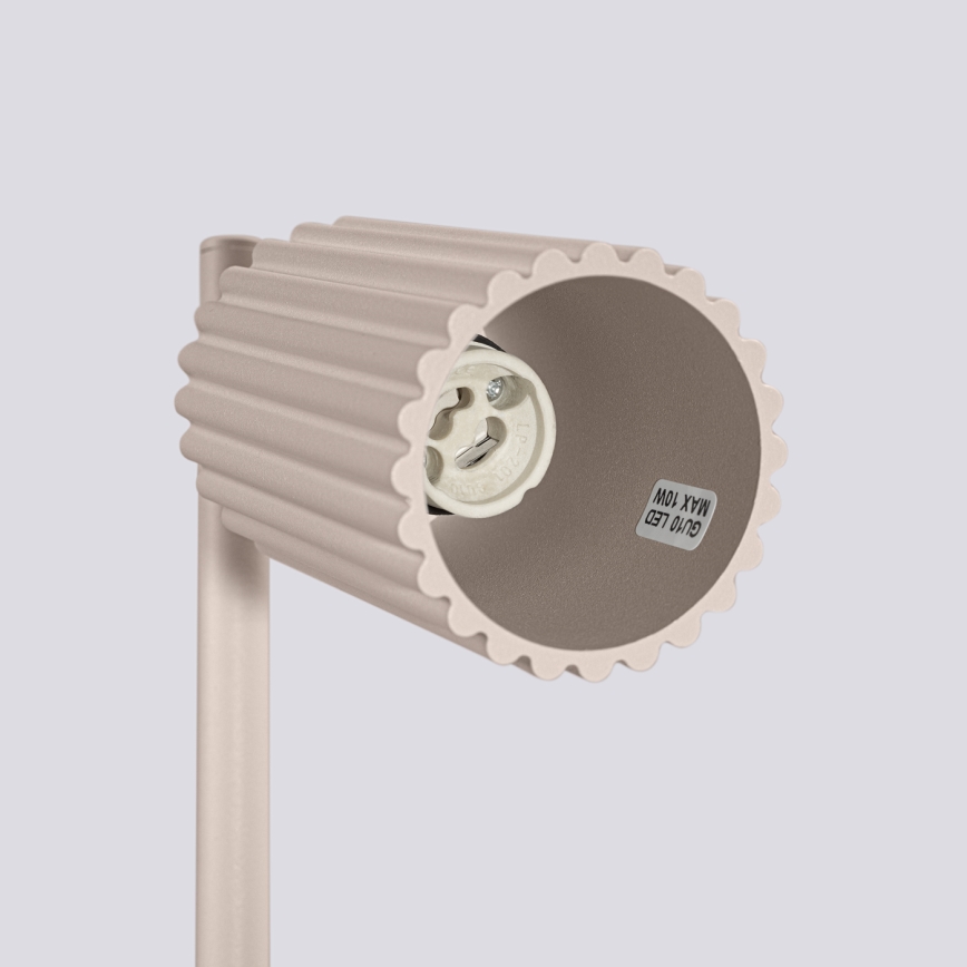 Brilagi - Lampe de table CRESTO 1xGU10/10W/230V taupe