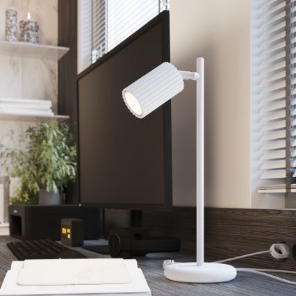 Brilagi - Lampe de table LED CRESTO 1xGU10/10W/230V blanche