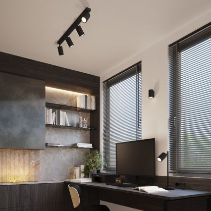 Brilagi - Lampe de table LED CRESTO 1xGU10/10W/230V noire
