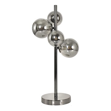 Brilagi - Lampe de table LED MILLA 4xG9/3W/230V chrome brillant/fumé