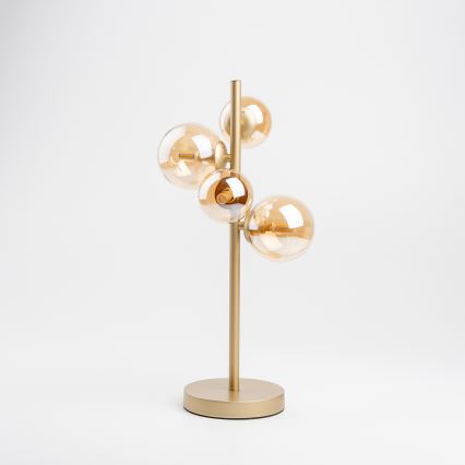 Brilagi - Lampe de table LED MILLA 4xG9/3W/230V doré