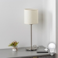 Brilagi - Lampe de table LED NUBILA 1xE27/60W/230V crème