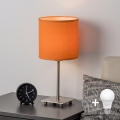 Brilagi - Lampe de table LED NUBILA 1xE27/60W/230V orange
