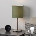 Brilagi - Lampe de table LED NUBILA 1xE27/60W/230V verte