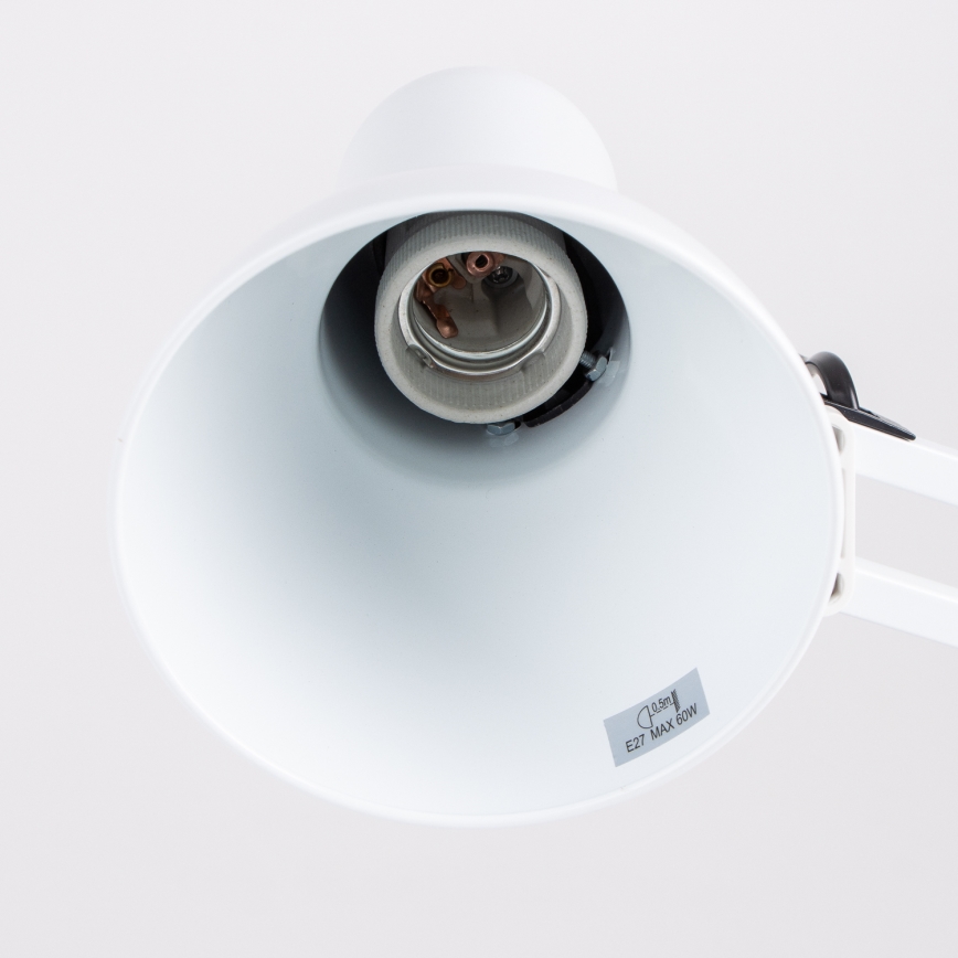 Brilagi - Lampe de table LED ROMERO 1xE27/10W/230V blanche