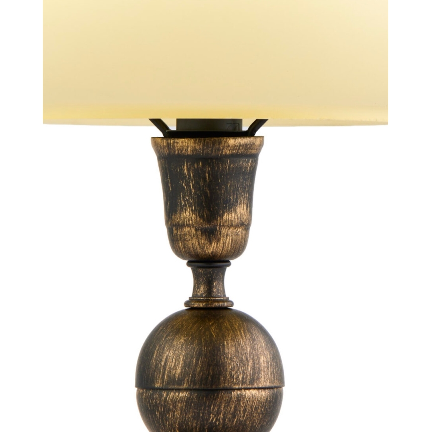 Brilagi - Lampe de table MOLLERO 1xE14/11W/230V bronze/patiné