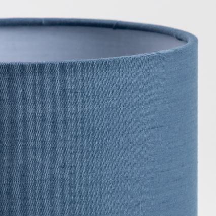 Brilagi - Lampe de table NUBILA WOOD 1xE27/25W/230V chêne/bleu foncé