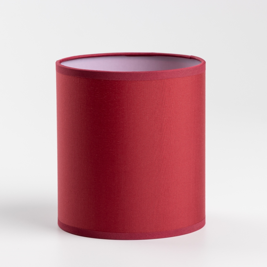 Brilagi - Lampe de table NUBILA WOOD 1xE27/25W/230V chêne/Pompéien rouge