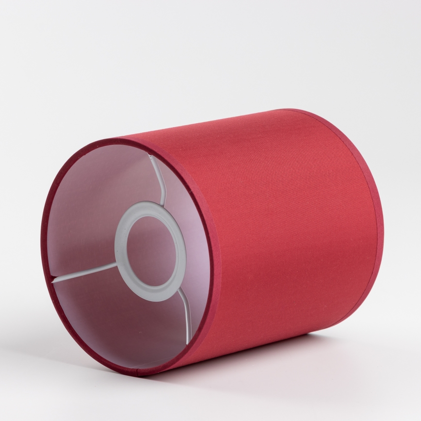 Brilagi - Lampe de table NUBILA WOOD 1xE27/25W/230V chêne/Pompéien rouge