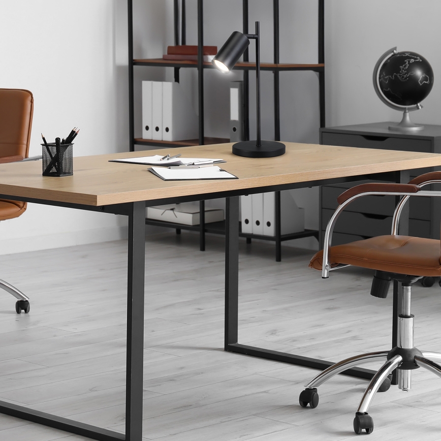 Brilagi - Lampe de table SELE 1xGU10/30W/230V noir