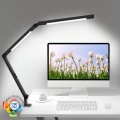 Brilagi - Lampe de table tactile flexible à intensité variable VARIO LED/12W/230V 3000/4000/5000/6500K CRI 92 noir
