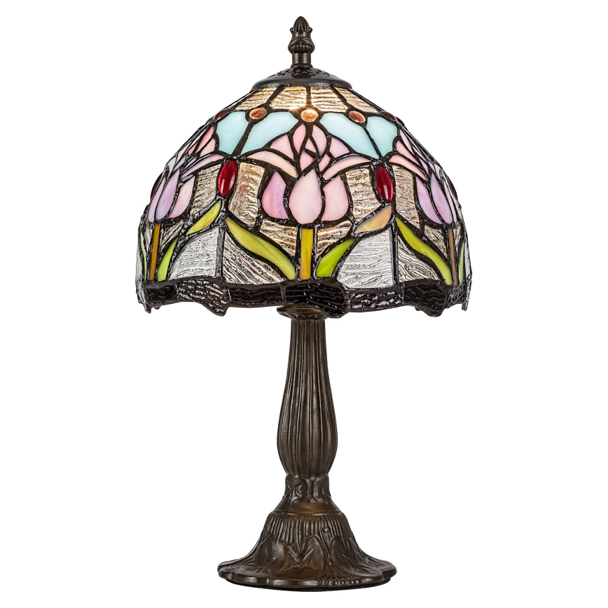 Brilagi - Lampe de table Tiffany en vitrail LORAS, 1xE14/40W/230V
