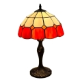 Brilagi - Lampe de table Tiffany en vitrail SIENNA 1xE27/60W/230V
