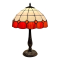 Brilagi - Lampe de table Tiffany en vitrail SIENNA 2xE27/60W/230V