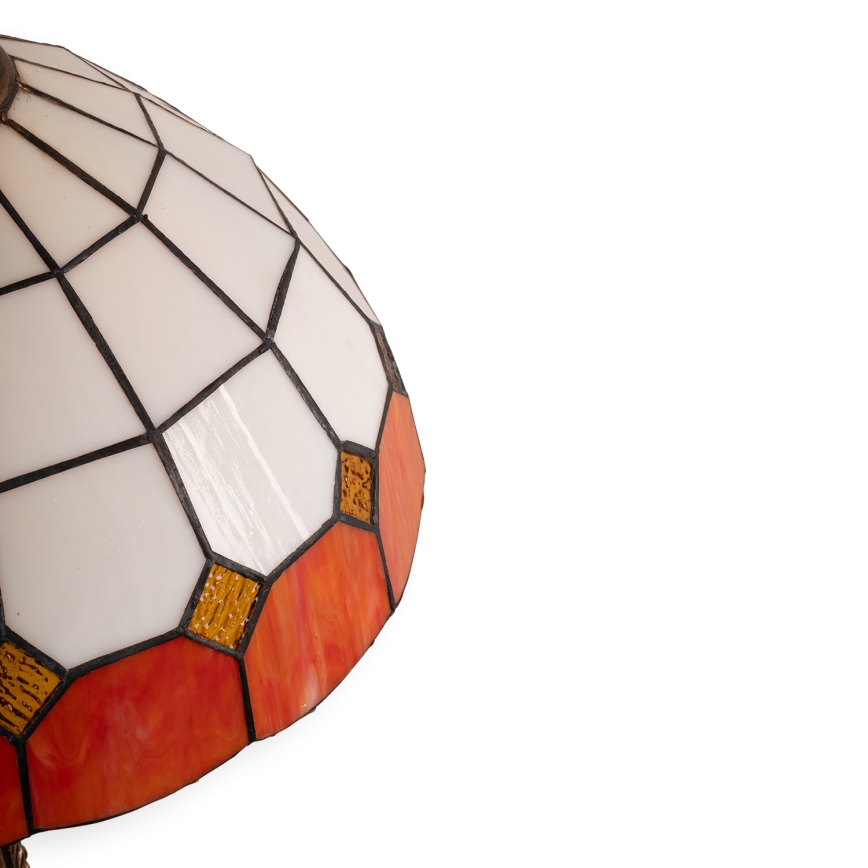 Brilagi - Lampe de table Tiffany en vitrail SIENNA 2xE27/60W/230V