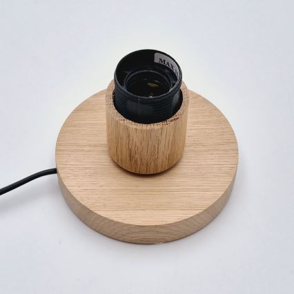 Brilagi - Lampe de table WOODY BASKET 1xE27/60W/230V chêne