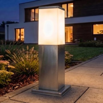 Brilagi - Lampe d'extérieur 1xE27/15W/230V 40 cm IP44 chrome mat