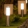 Brilagi - Lampe d'extérieur avec détecteur NOVA 1xE27/15W/230V 40 cm IP44 chrome mat