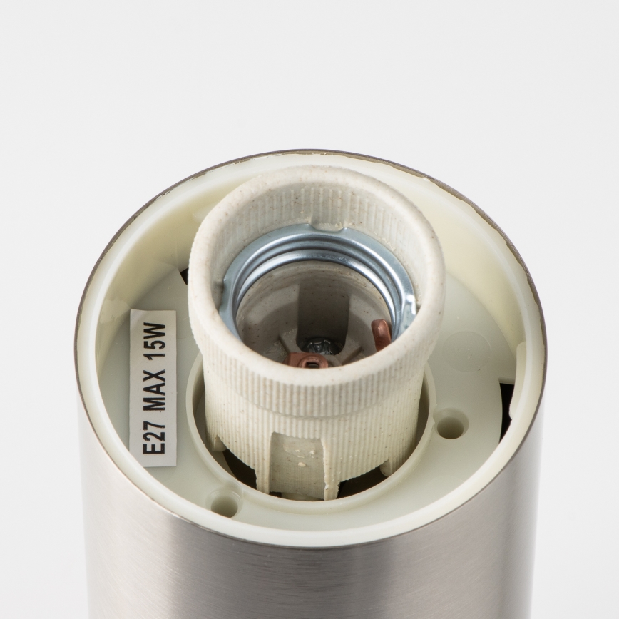 Brilagi - Lampe d'extérieur avec détecteur NOVA 1xE27/15W/230V 40 cm IP44 chrome mat