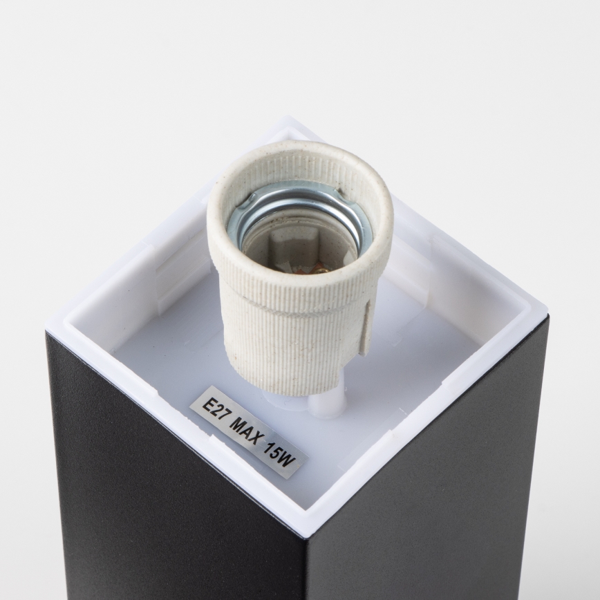 Brilagi - Lampe d'extérieur avec détecteur NOVA 1xE27/15W/230V 40 cm IP44 noire