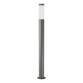 Brilagi - Lampe d'extérieur ELIA 1xE27/20W/230V IP44 100 cm chrome mat