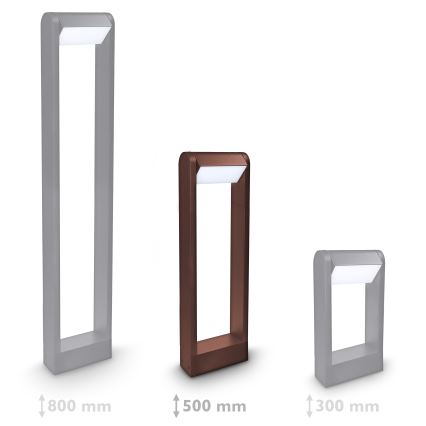 Brilagi - Lampe d'extérieur LED CROTONE LED/7W/230V marron IP54 50 cm