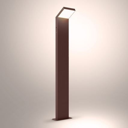 BRILAGI - Lampe d'extérieur LED RIANO LED/8W/230V, marron, IP65, 80 cm