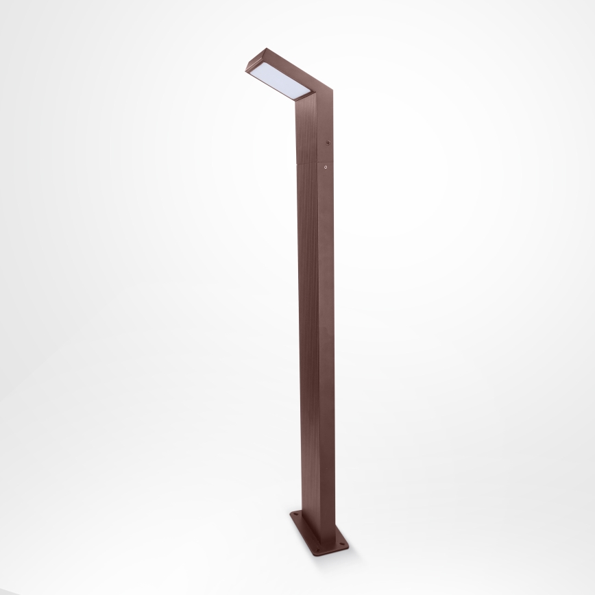 BRILAGI - Lampe d'extérieur LED RIANO LED/8W/230V, marron, IP65, 80 cm