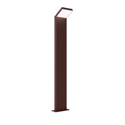 BRILAGI - Lampe d'extérieur LED RIANO LED/8W/230V, marron, IP65, 80 cm