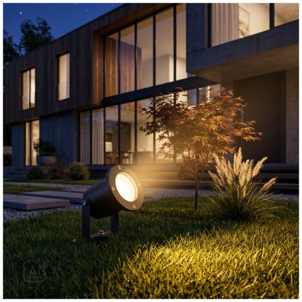 BRILAGI - Lampe d'extérieur TERRA 1xGU10/50W/230V IP65 noire