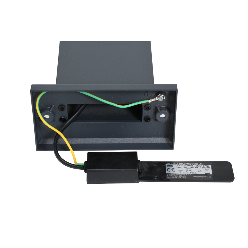 Brilagi - Lampe extérieure ARCELO LED/9W/230V 80 cm IP54