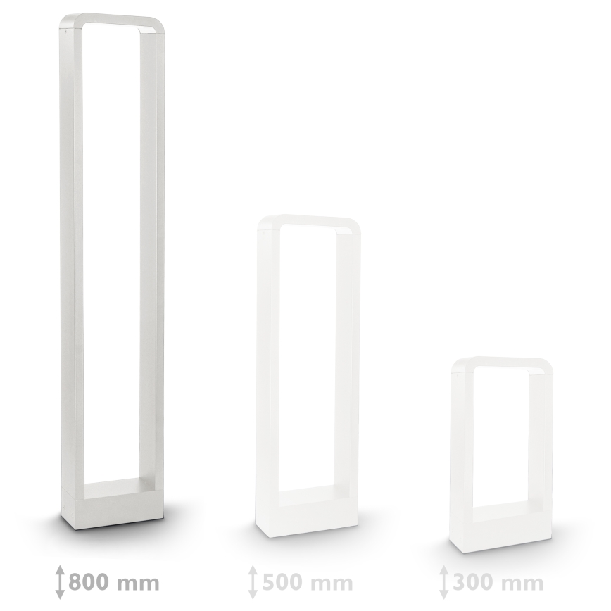 Brilagi - Lampe extérieure BARI LED/7W/230V 3000/4000/6000K blanc IP54 80 cm