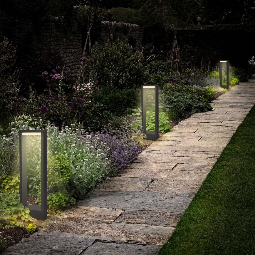 Brilagi - Lampe extérieure RAGUSA LED/7W/230V 3000/4000/6000K anthracite IP54 50 cm