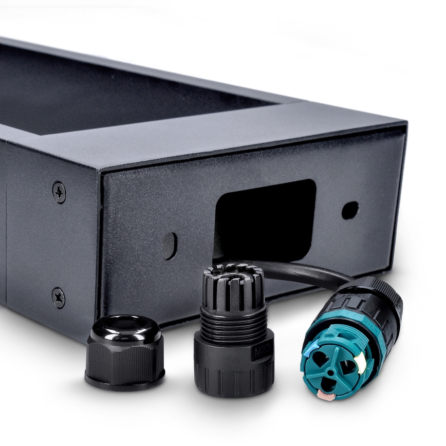 Brilagi - Lampe extérieure RAGUSA LED/7W/230V 3000/4000/6000K anthracite IP54 50 cm