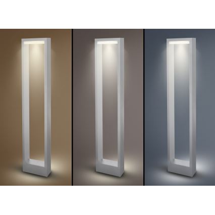 Brilagi - Lampe extérieure RAGUSA LED/7W/230V 3000/4000/6000K blanc IP54 80 cm