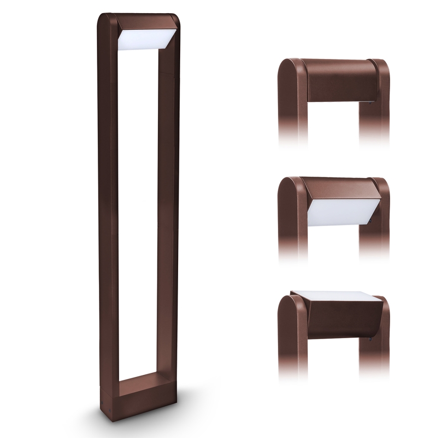 Brilagi - lampe LED d'extérieur CROTONE LED/7W/230V marron IP54 80 cm