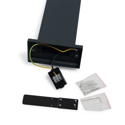 Brilagi - Lampe extérieure LED avec capteur ARCELO LED/9W/230V 80 cm IP54