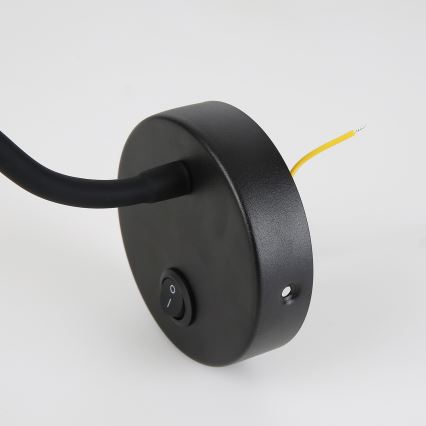 Brilagi - Lampe murale flexible à intensité variable LED MAYA 1xG9/4W/230V noir/doré 2700-6500K Wi-Fi Tuya
