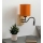 Brilagi - Lampe murale LED flexible NUBILA WOOD 1xE27/25W/230V + LED/3W chêne/noir/orange