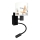 Brilagi - Lampe murale LED flexible pour enfants BOBO 1xE27/25W/230V + LED/3W noir/blanc/motifs animaux