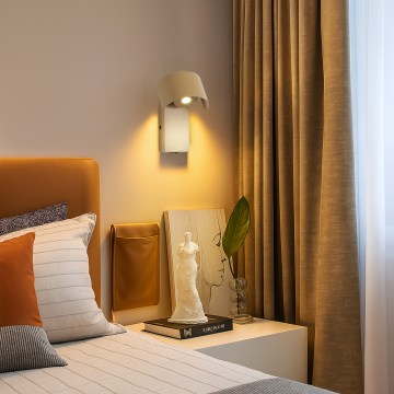 Brilagi - Lampe murale LED VASTO LED/3W/230V beige