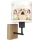 Brilagi - Lampe murale pour enfants BOBO WOOD 1xE27/25W/230V chêne/noir/blanc/rose/fées