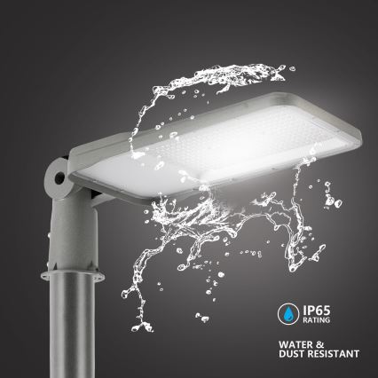 Brilagi - Lampione stradale a LED URBANLIGHT LED/200W/230V grigio IP65