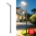 Brilagi - Lampione stradale LED da esterno con palo da 3 m e snodo URBANLIGHT LED/100W/230V antracite IP65