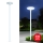 Brilagi - Lampione stradale LED da esterno con palo da 3 m URBANSPARK LED/120W/230V bianco IP65